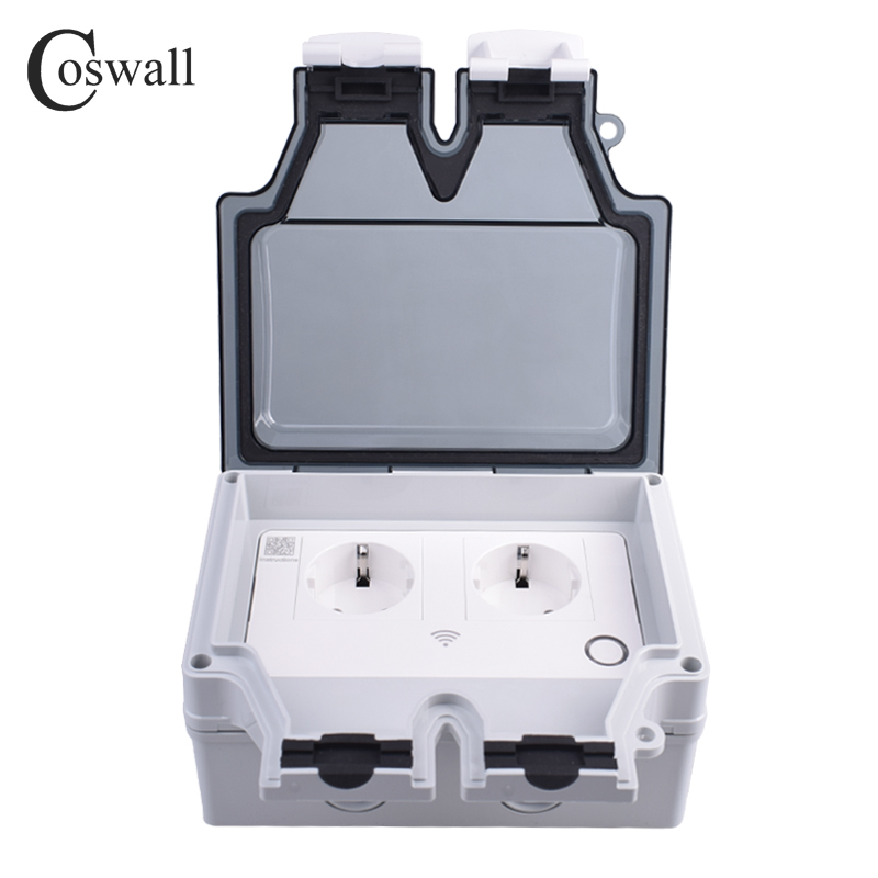 Coswall Tuya Wifi Voice Contro - огляд і ціна Smart Wall Socket
